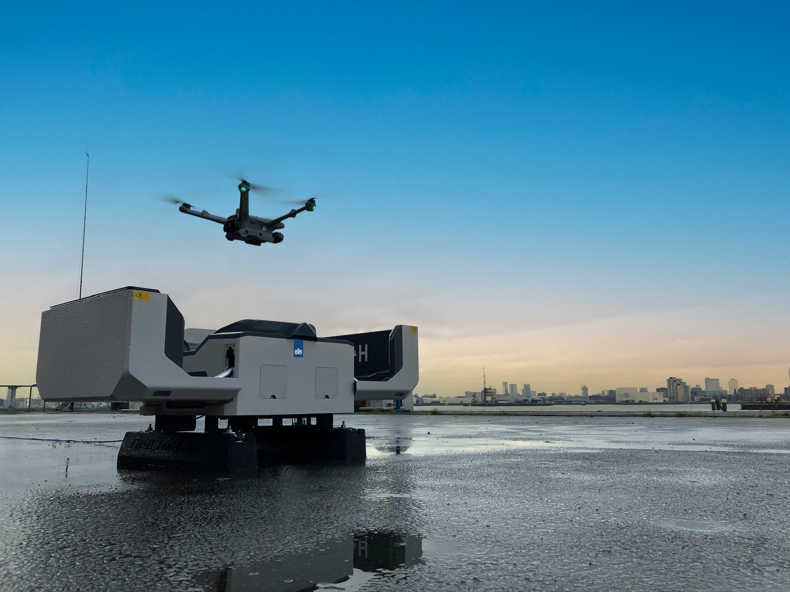 Waar mag een drone-in-a-box staan?