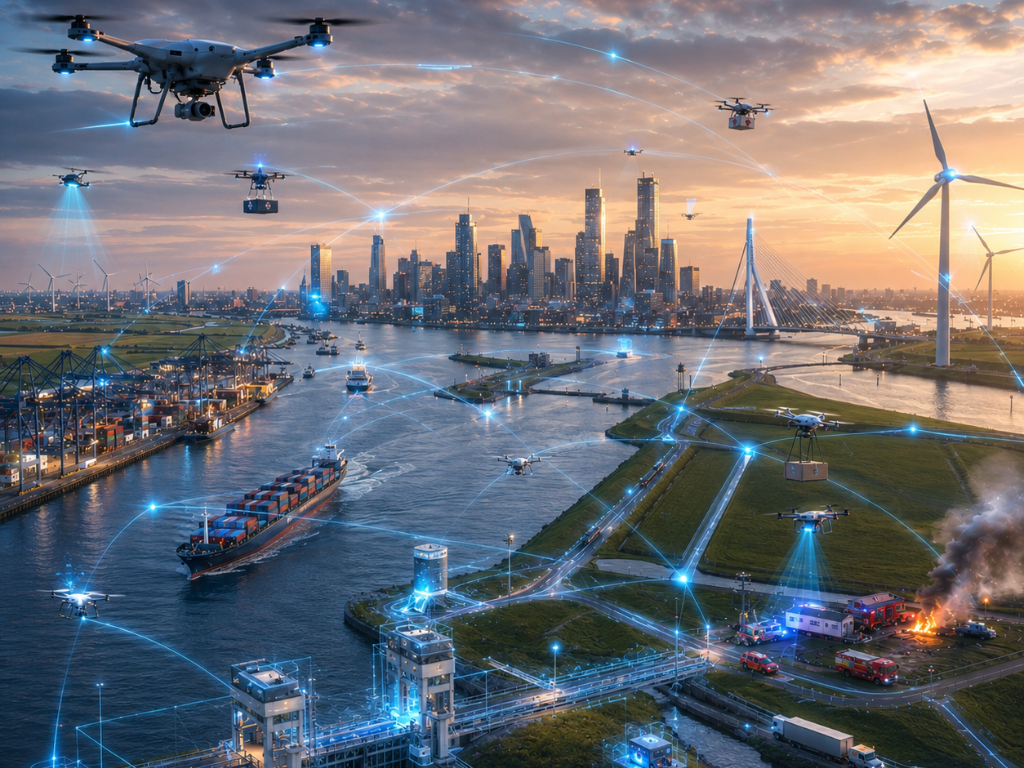 Dutch Drone Delta stelt cofinanciering beschikbaar voor nieuwe droneprojecten in Nederland